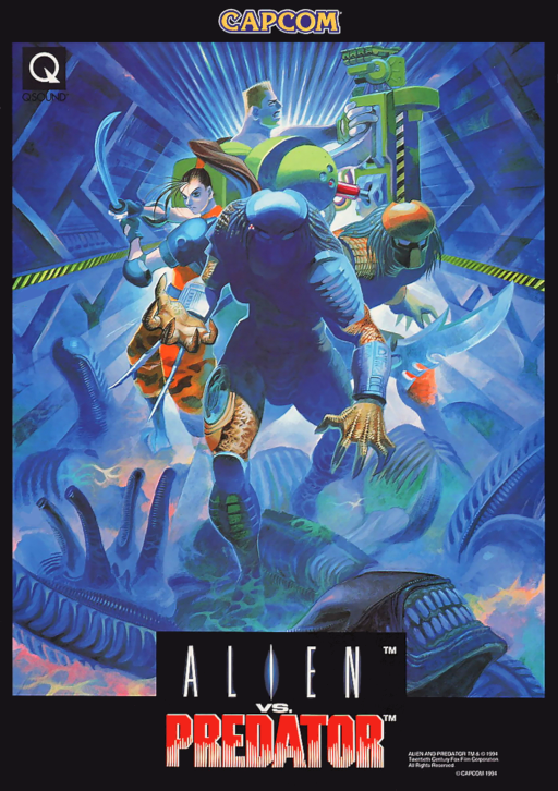 Alien vs Predator (940520 Euro Phoenix Edition) [Bootleg] Arcade Game Cover